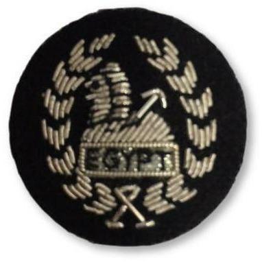 Ammo & Company Side Hat Back Badge - The Rifles - B/W Silver & Black