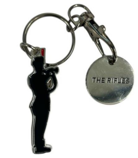 Picture of The Rifles Bugler Key chain with Trolley Coin