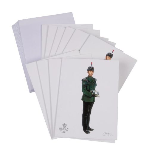 Picture of Rifles Bugler Postcards (Pack of 10) by Christa Hook