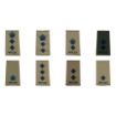 Picture of The Rifles Rank Slides - Olive - Commissioned Officers