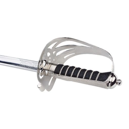 Picture of Sword -Rifles Regiments-Black Buff - NSN 8465-99-973-6878- CIIIR-Stainless Steel 